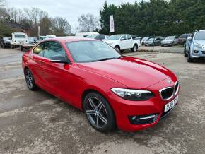 BMW 2 SERIES 2015 (15) at Troops Leadenham